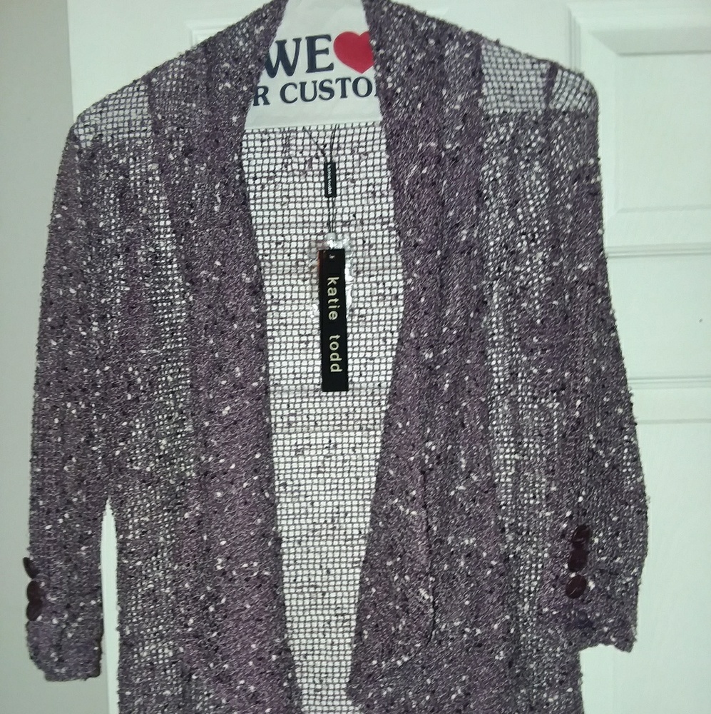 Katie Todd Net Cardigan